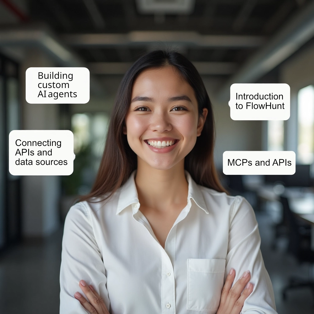 Kurz školení AI agentů – Praktické použití s FlowHunt.io