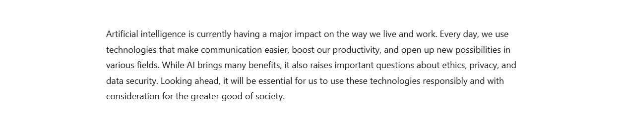 text used for translation