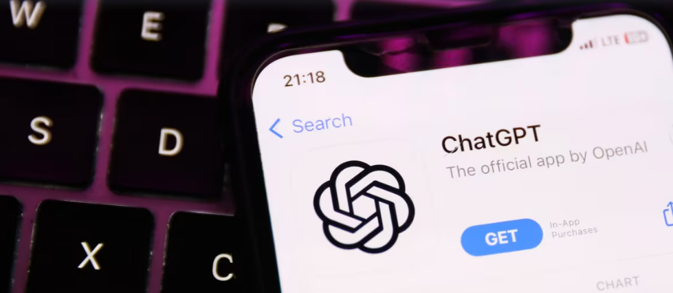 Picture of ChatGPt in the App Store