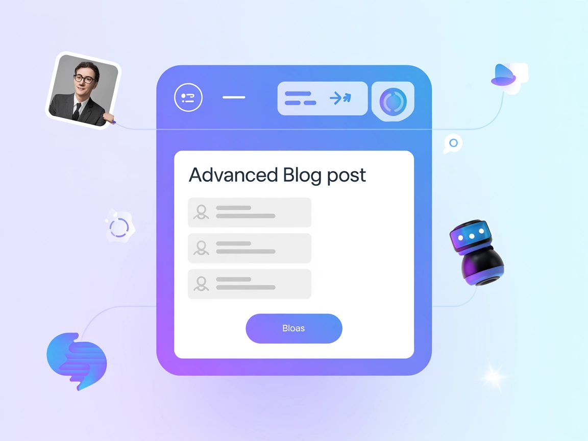 Outil avancé de génération de blogs