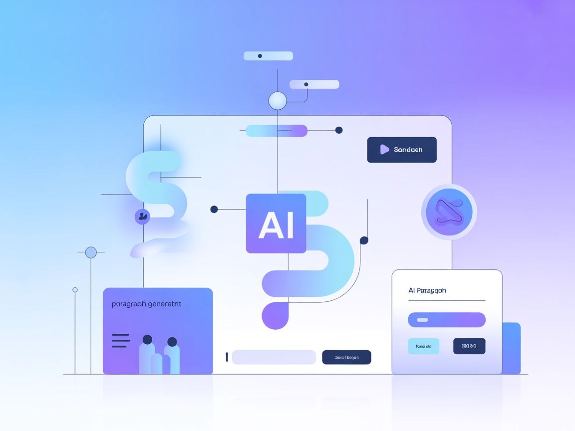 AI afsnitgenerator med research