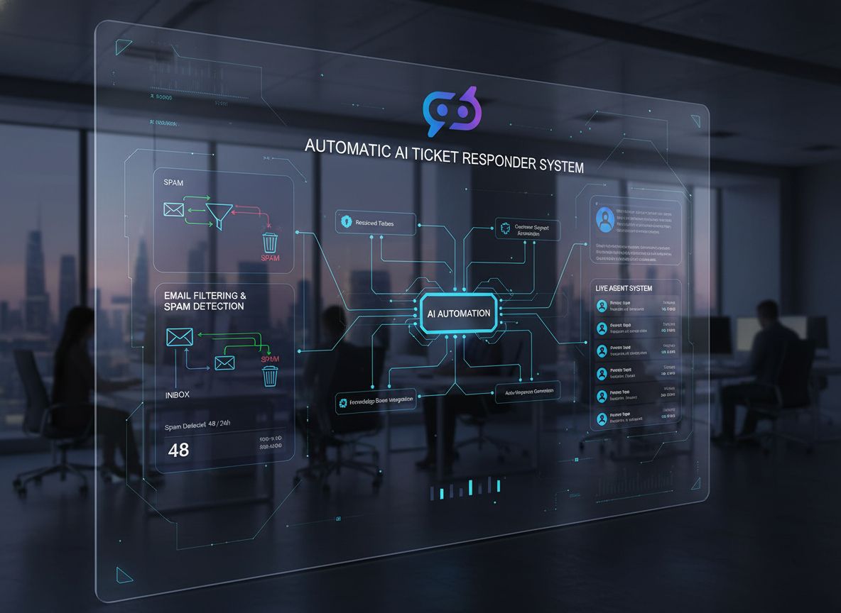 Automatischer AI-Ticket-Responder mit Spam-Erkennung bauen