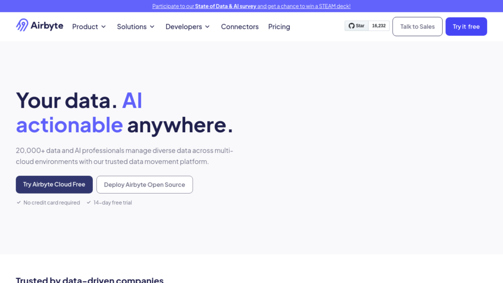 Airbyte Data Integration Platform