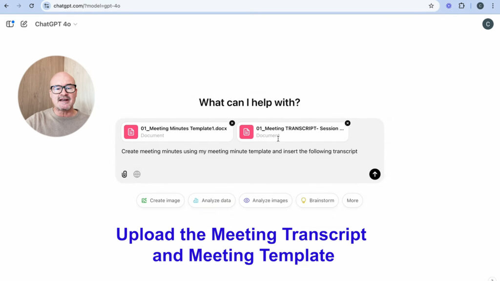 Prompt Engineering for Meeting Minutes