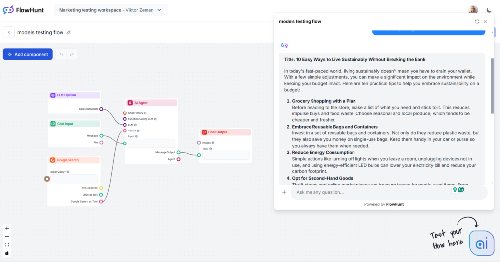 GPT-4o Content Writing Test Output