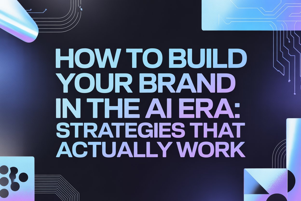 How to Build Your Brand in the AI Era: Strategies That Actually Work