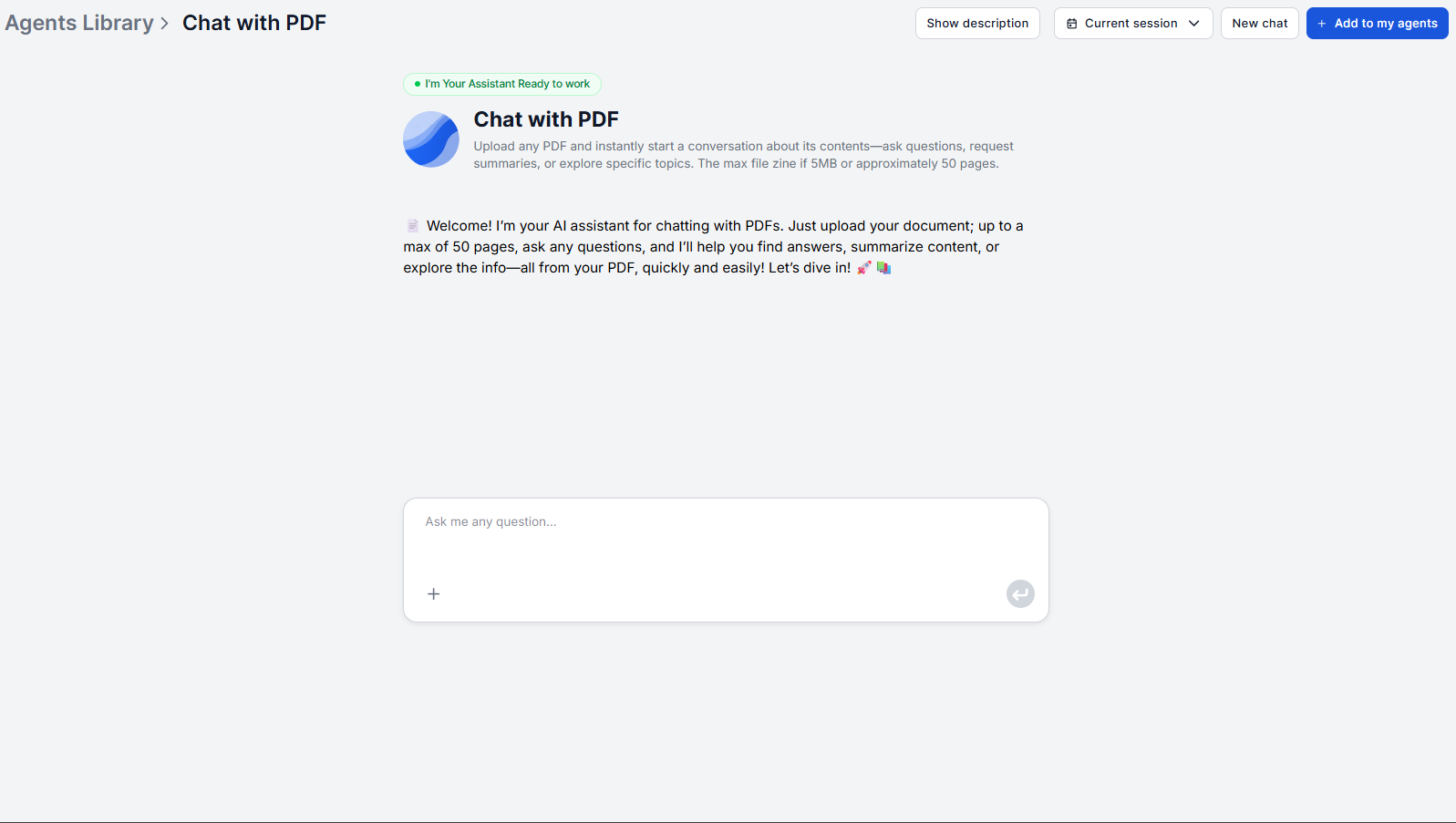 FlowHunt Chat With PDF Flow
