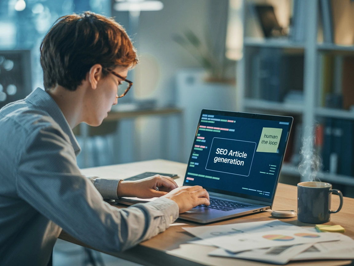 SEO Article Generation From Question With Human in The Loop