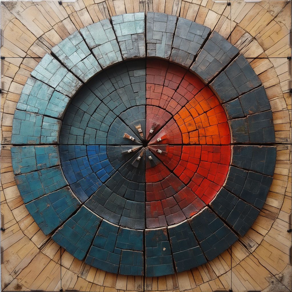 A square circle generated by Flux Pro