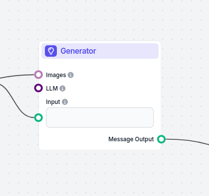 Generator component screenshot