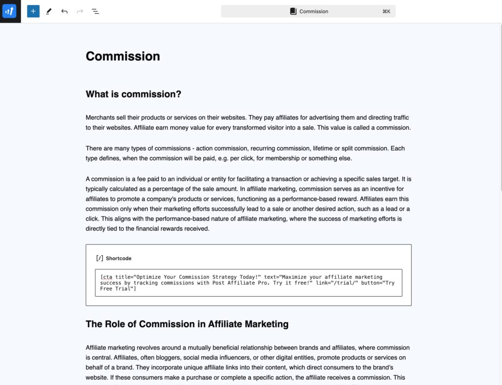 Adding shortcode to WordPress page