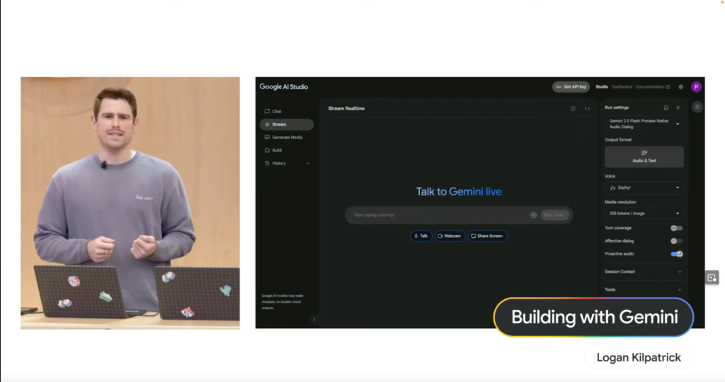 Gemini Keynote Companion Demo