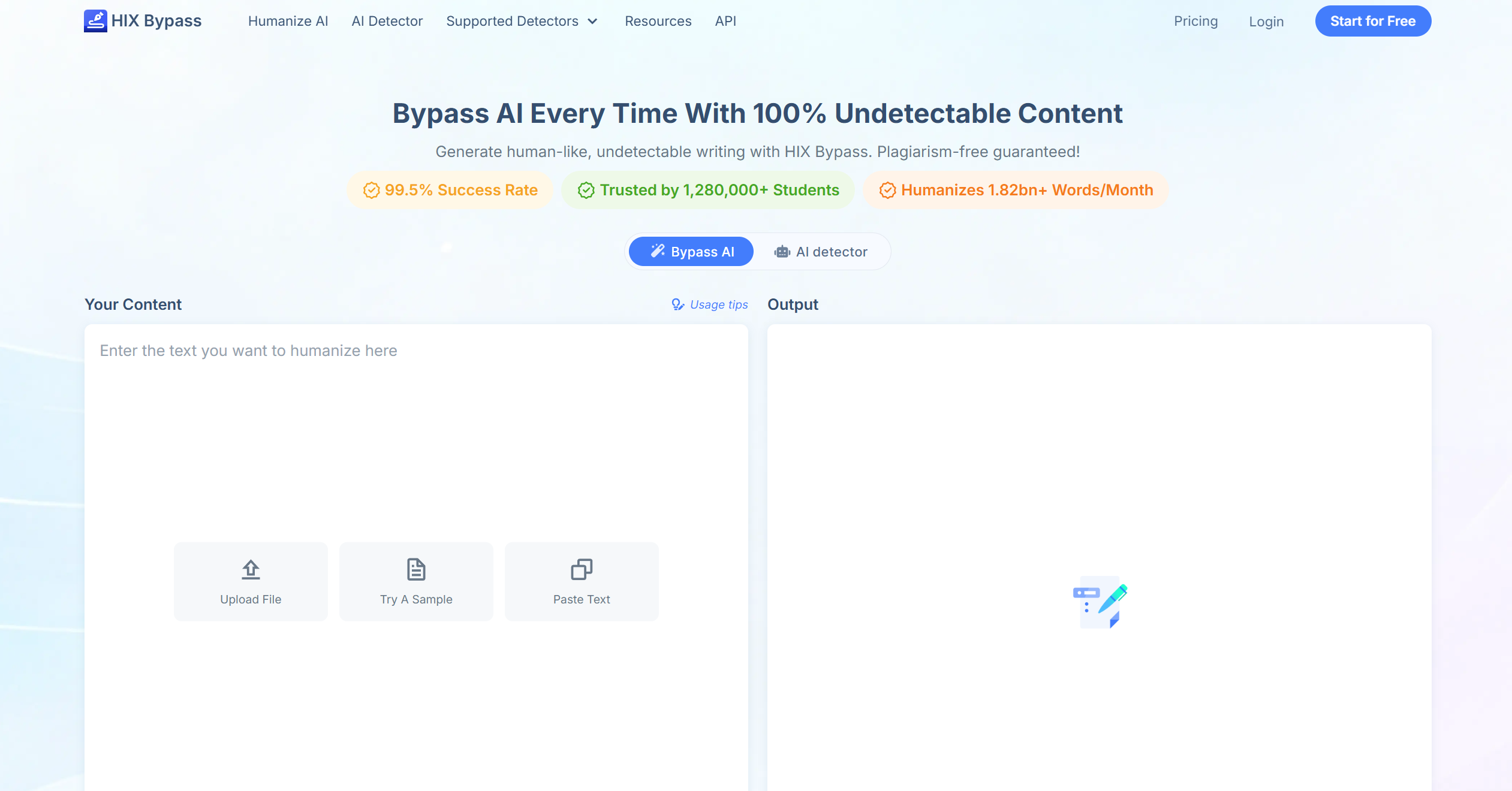 HIX Bypass homepage