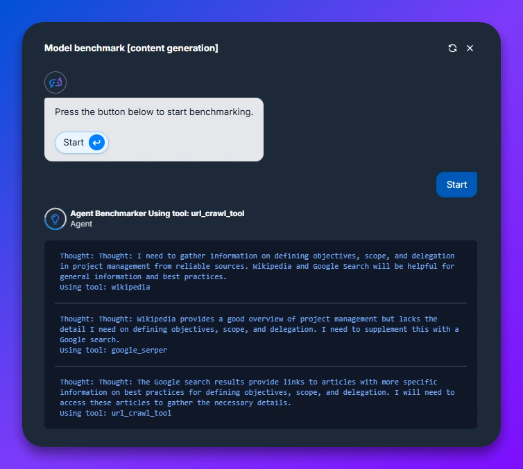 Task 1 AI Agent Thought Process