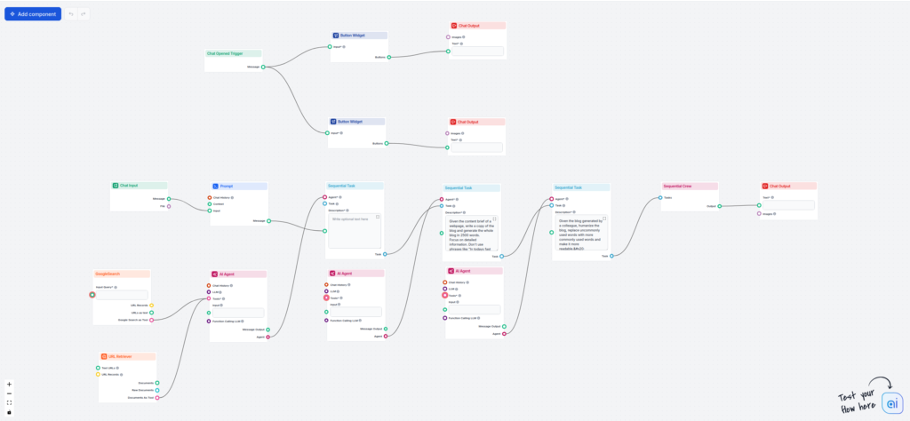 Chain of Thought Flow