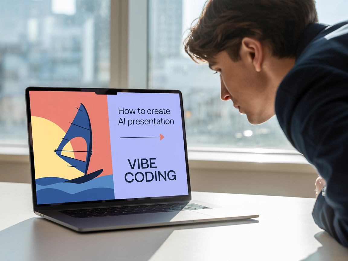Hoe maak je een AI-presentatie met Windsurf en Vibe Coding