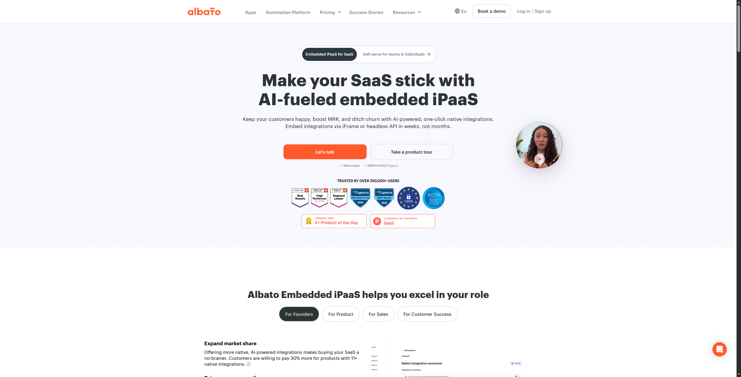 Dashboard di Albato