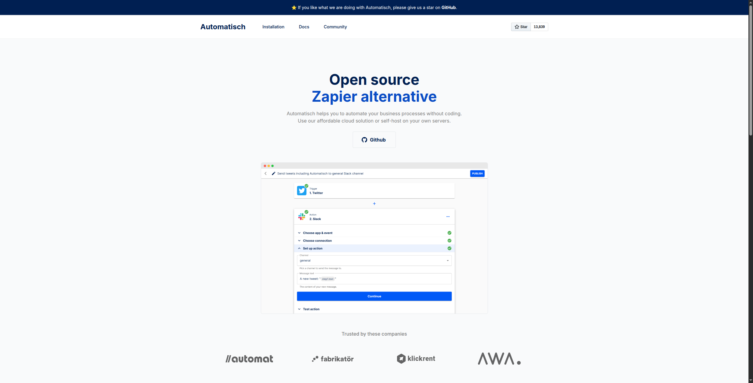 Automatisch dashboard