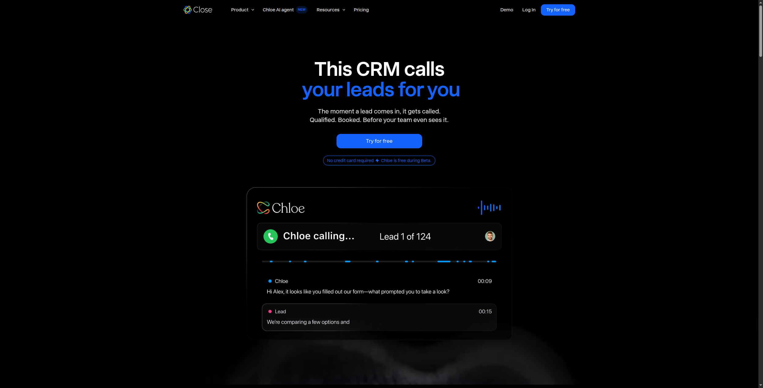 Close CRM for high-velocity inside sales