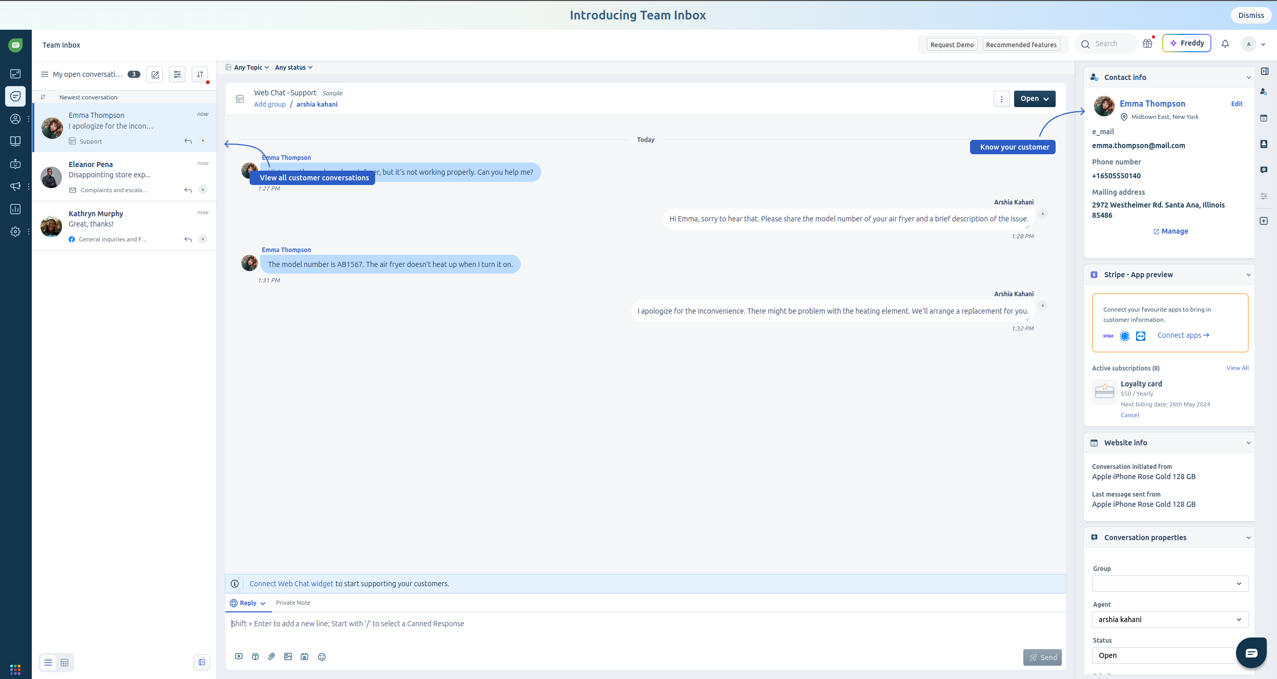 Freshchat pricing plans