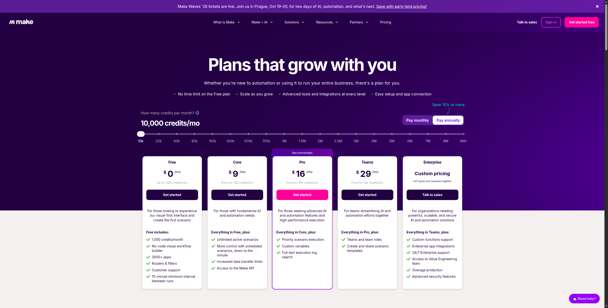 Make dashboard