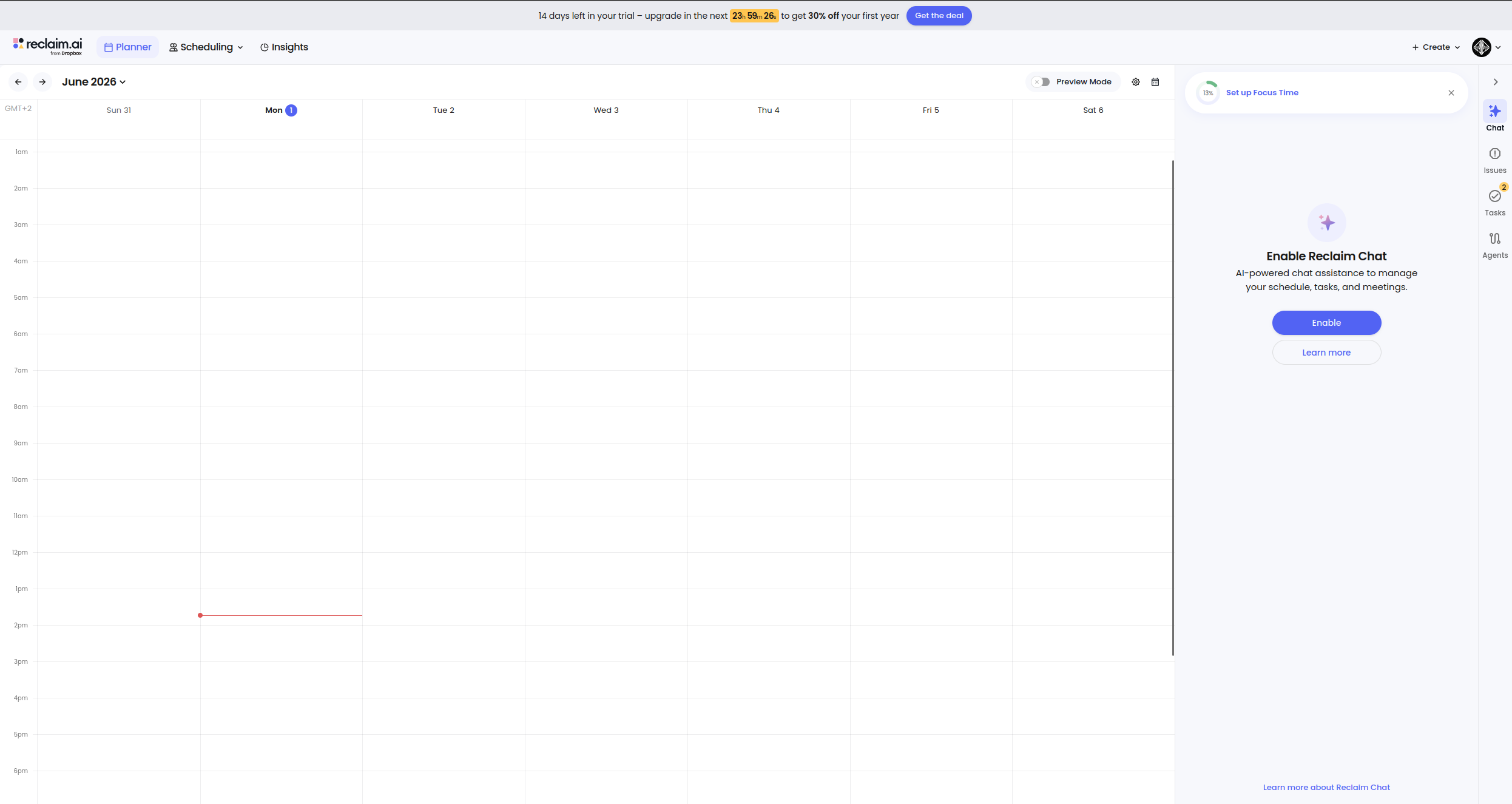 Reclaim.ai pricing plans