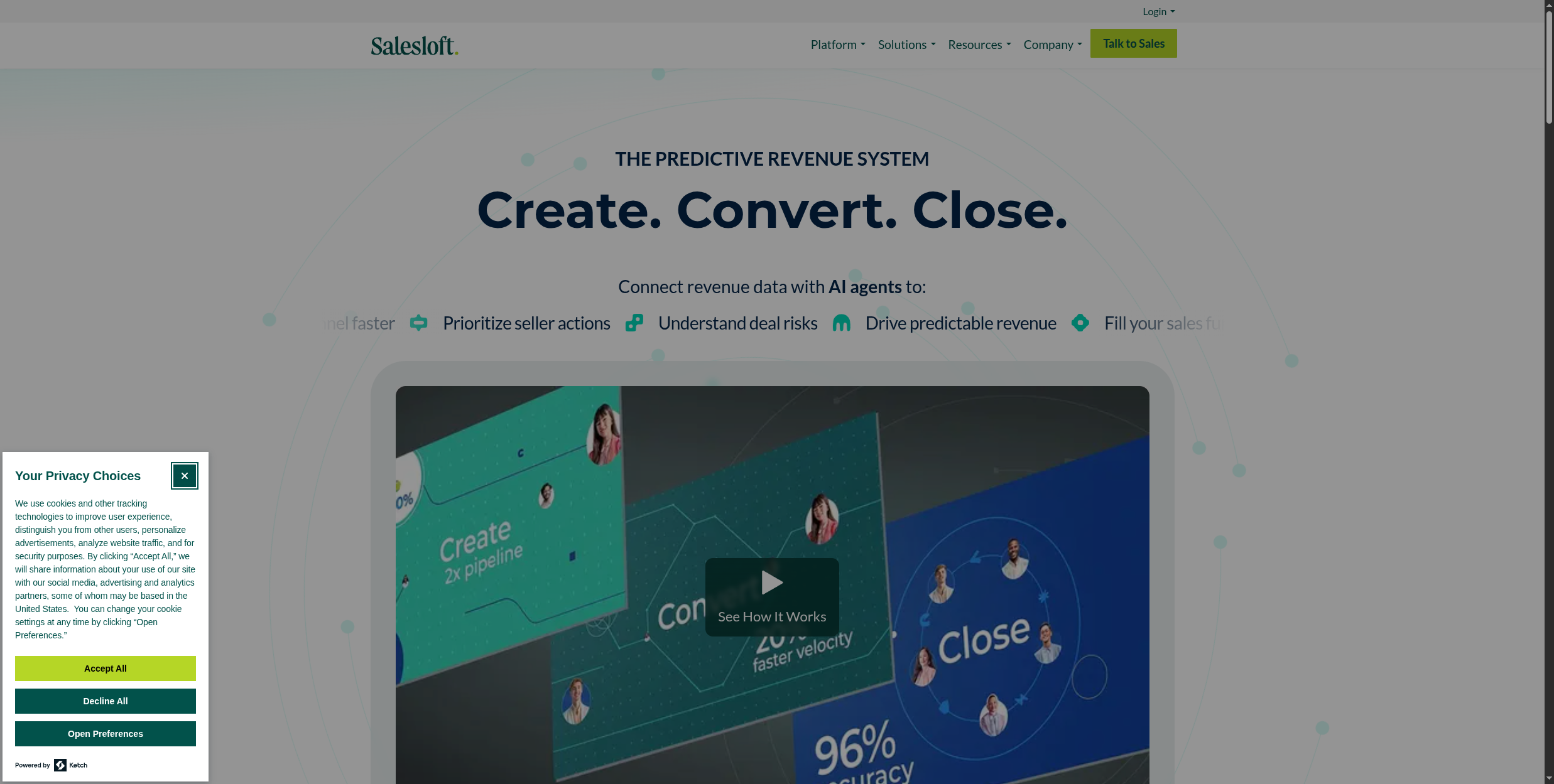 Salesloft revenue orchestration platform