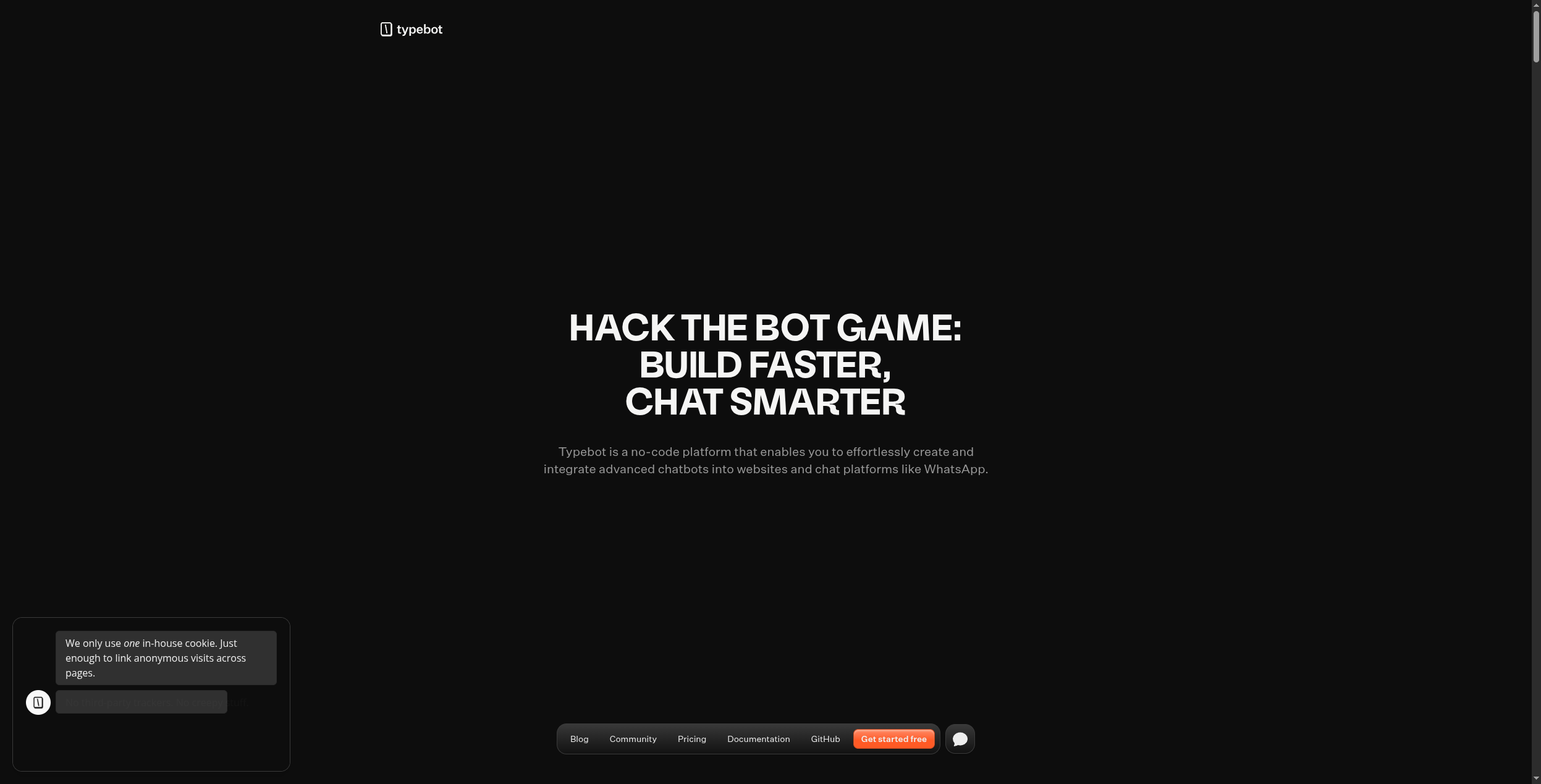 Constructor de flujos de Typebot con plantilla de Generación de Leads