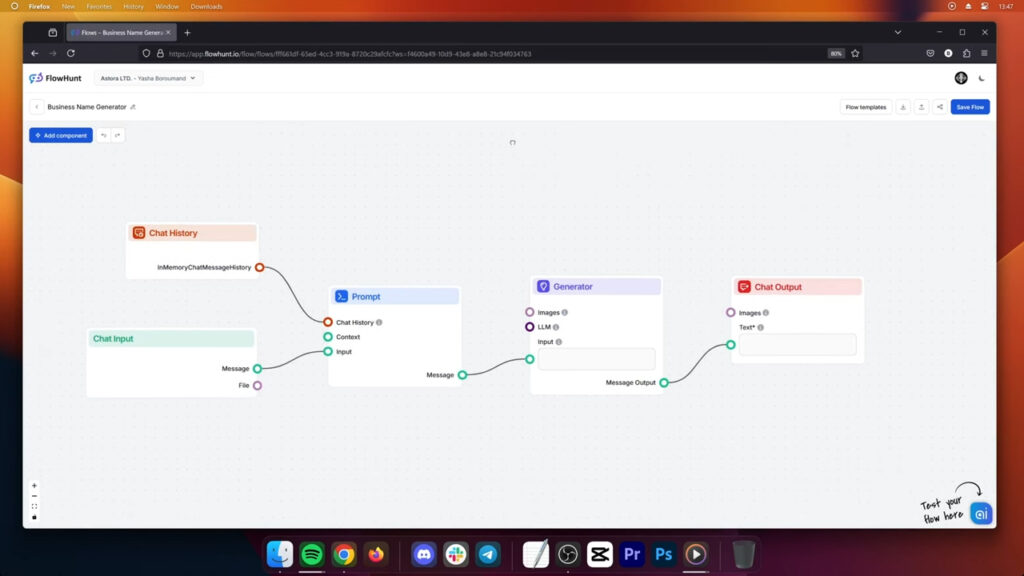 AI Generator Component
