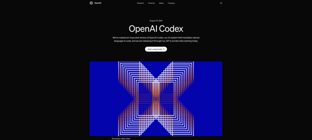 OpenAI Codex Screenshot