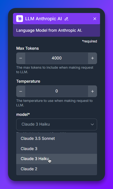 Claude 3 Haiku LLM in Flowhunt