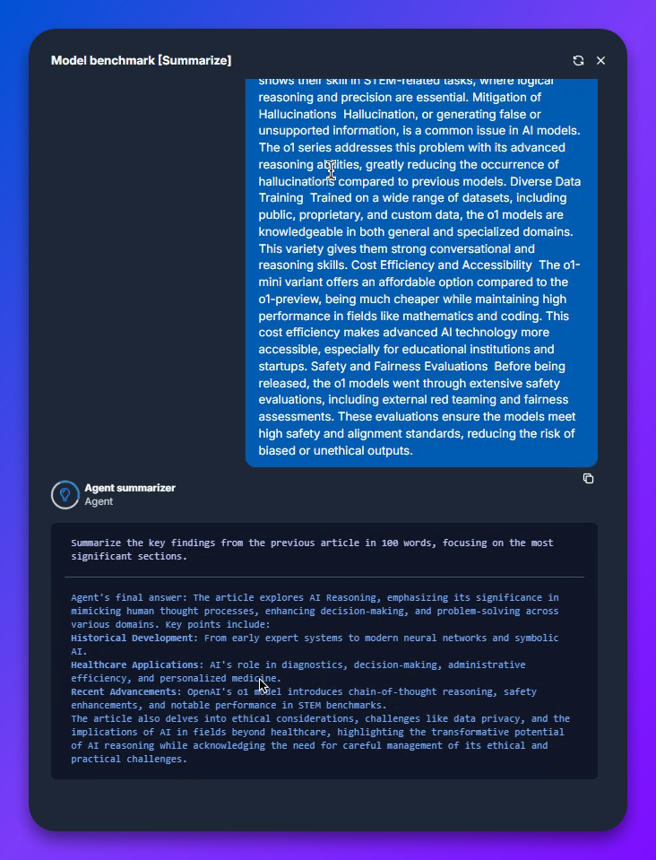 Task 3: Summarization