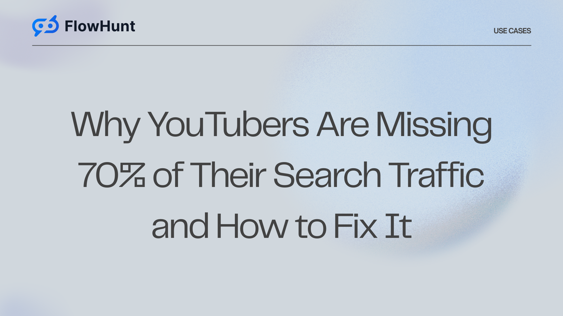 Why YouTubers Are Missing 70% of Their Search Traffic And How to Fix It