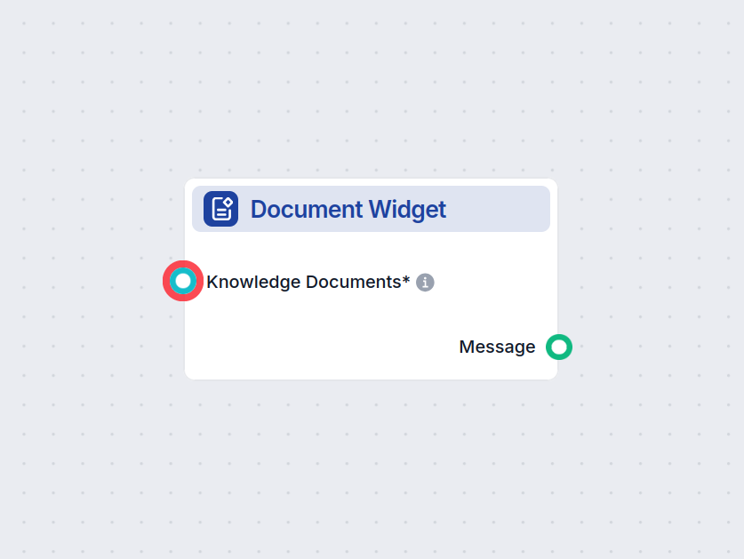 Widget de Source de Connaissance