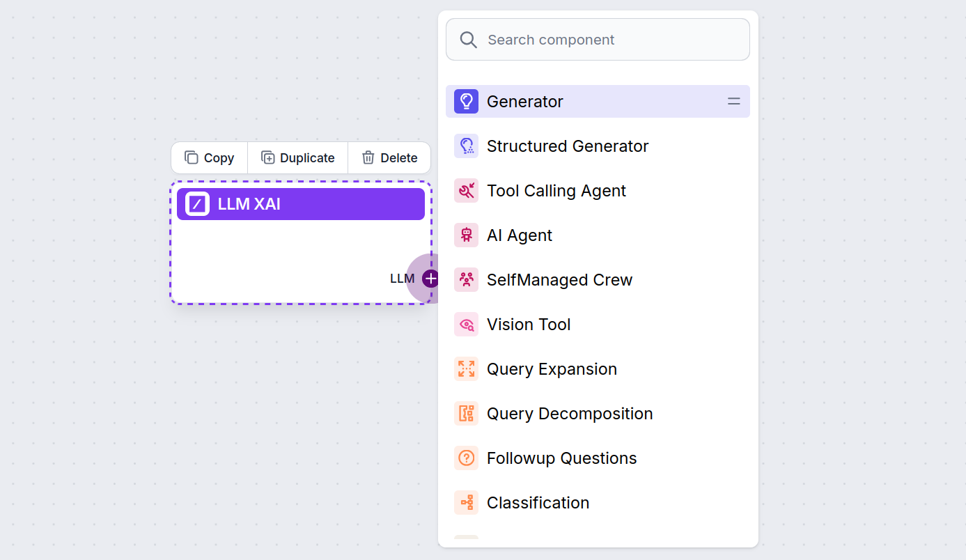 xAI component compatibility
