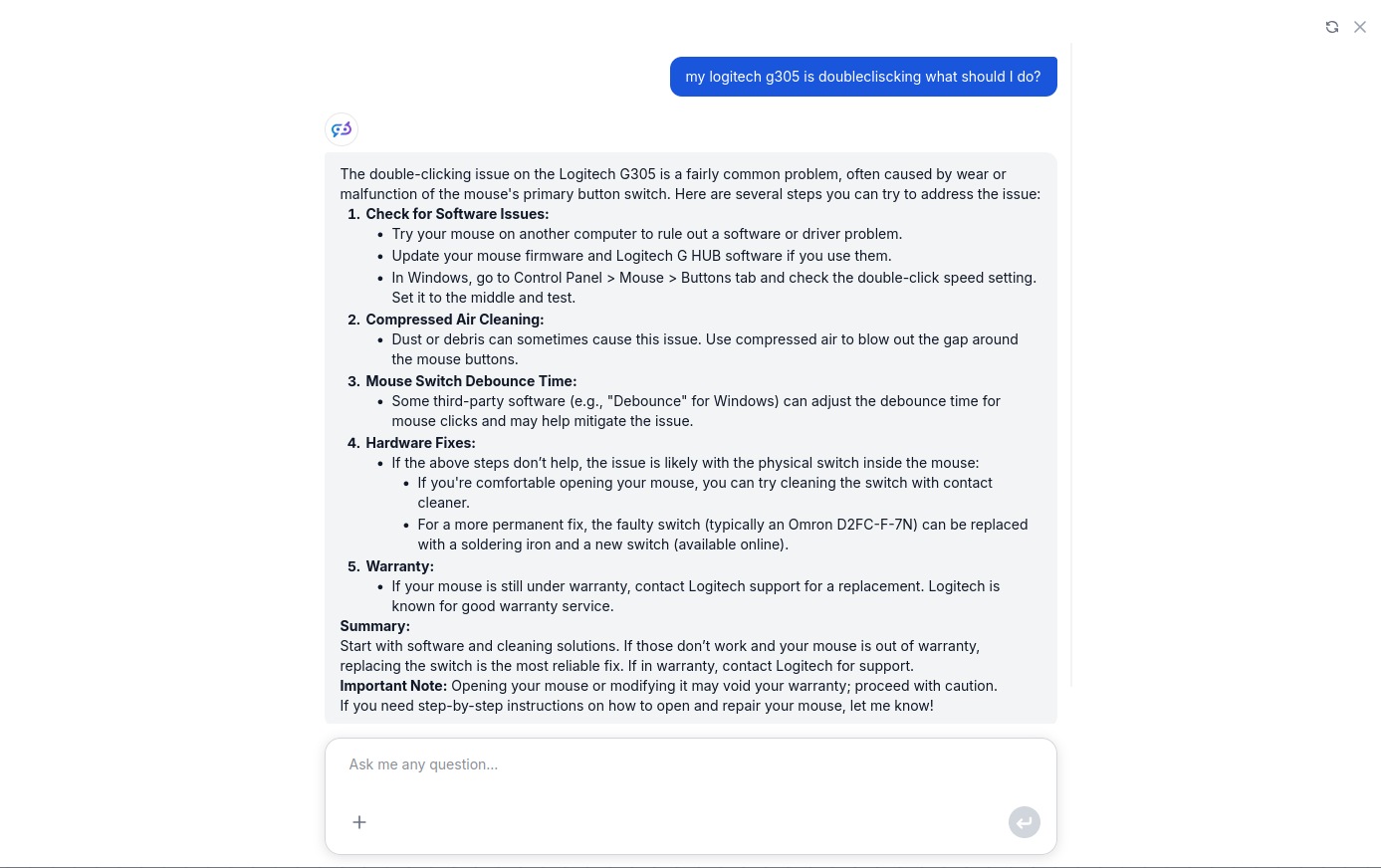 Chatbot answer using Stack Exchange Tool component in FlowHunt