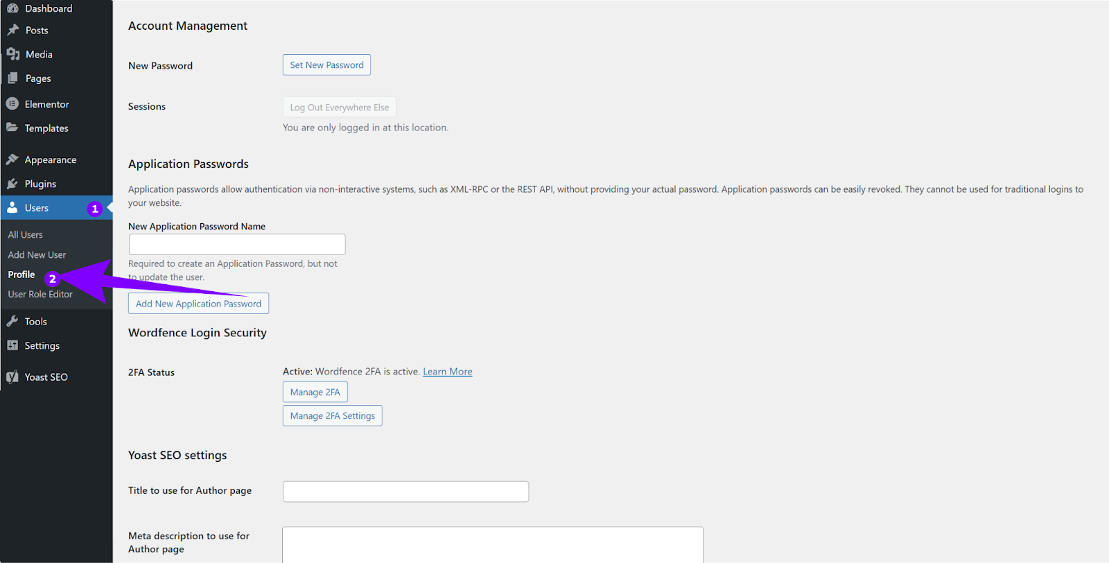 WordPress-Integration