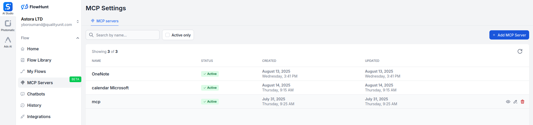 Processus d’authentification Microsoft Planner