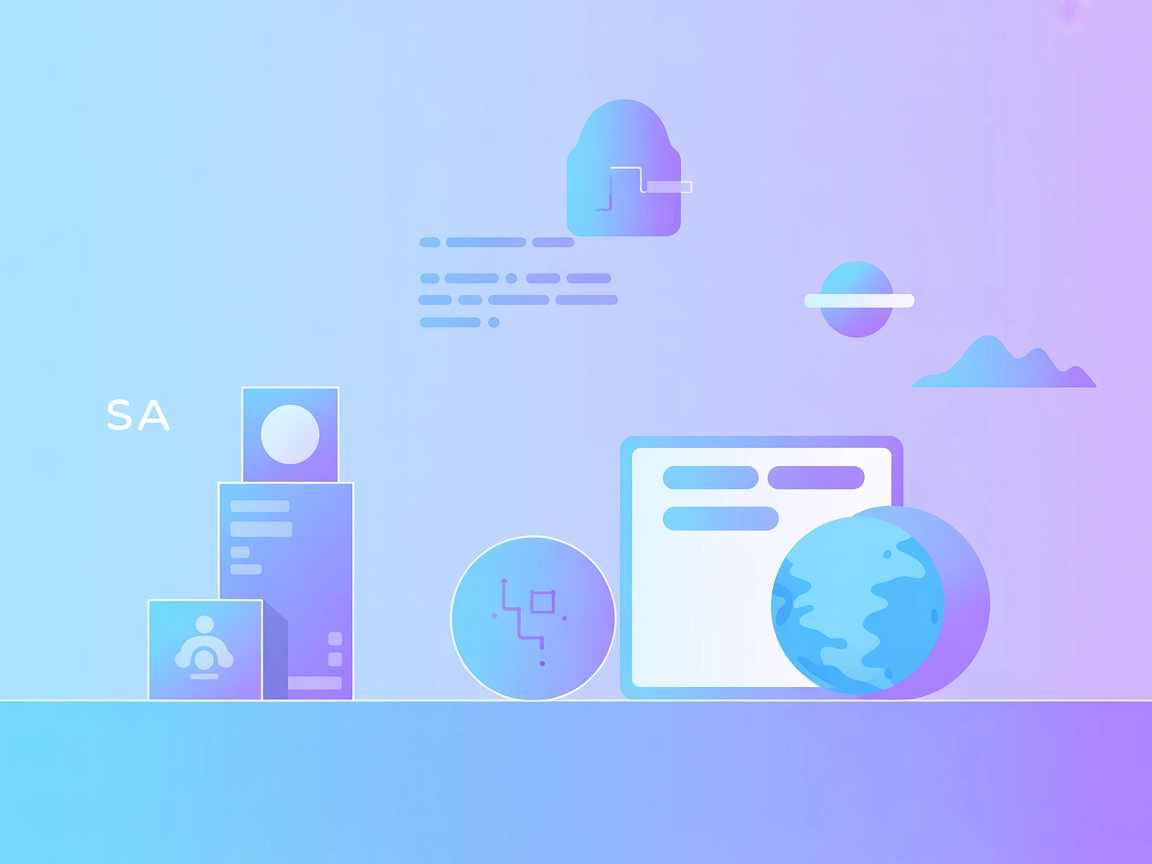 Vectorized SaaS illustration of data scraping automation