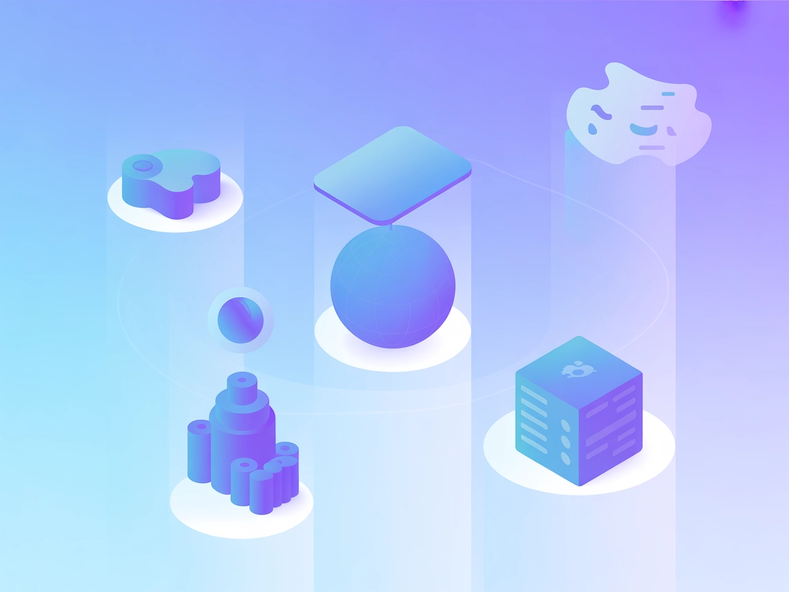 رسم توضيحي لوكيل ذكاء اصطناعي يبحث ويجمع بيانات ويب بأسلوب مبسط