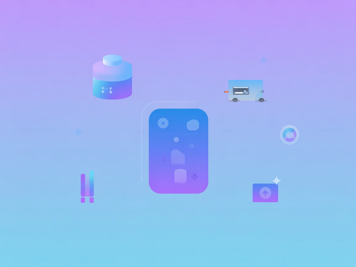 Minimalist vector illustration representing AI integration with CircleCI