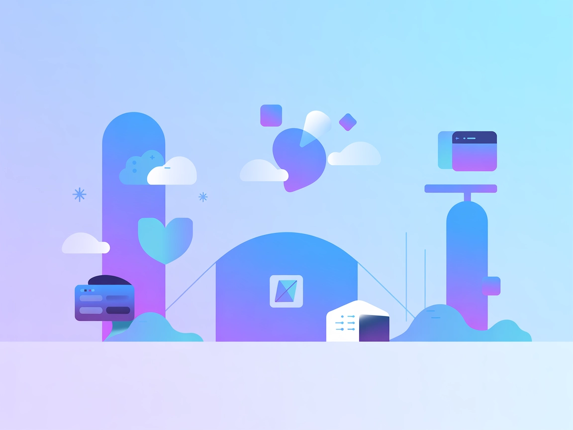 Minimalist vector image representing AI integration with financial data for Mifos X MCP