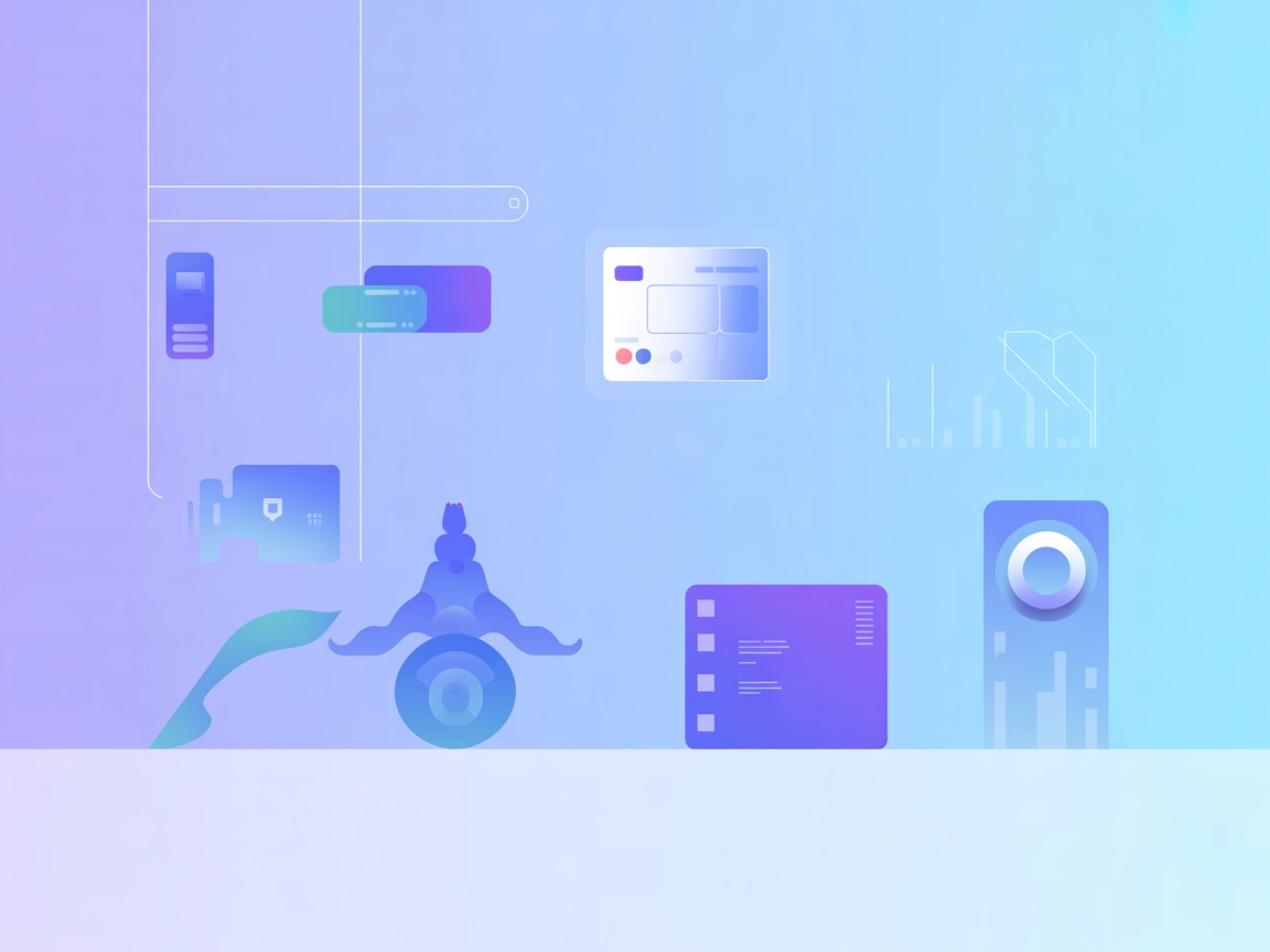 Minimalistisk vektor, der viser tokenswap-automatisering og blockchain-transaktioner