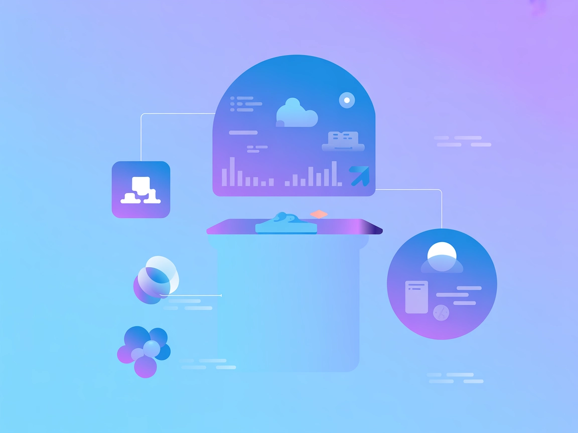 Vector image of scalable API infrastructure