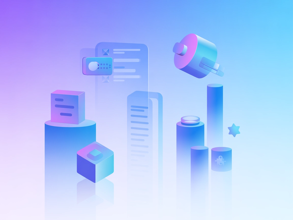 Minimalist system access and management vector illustration