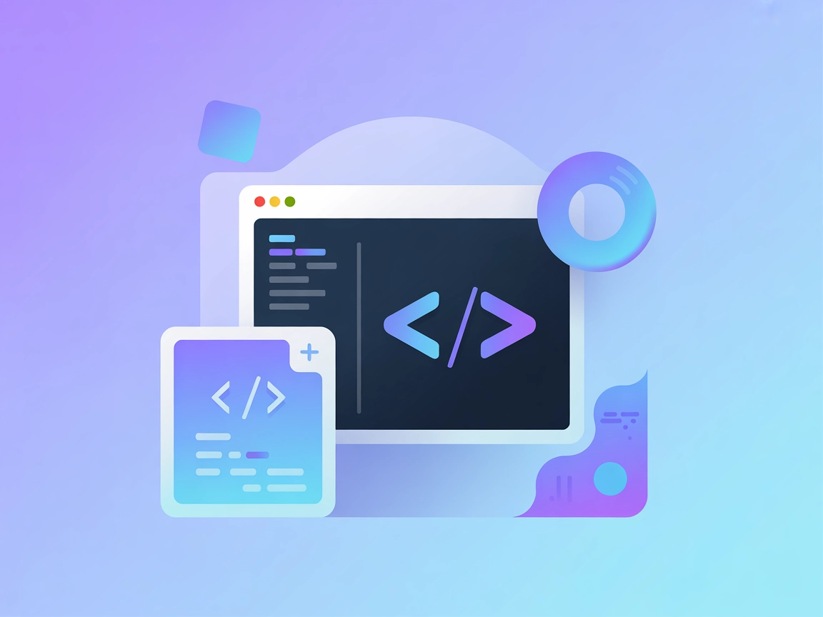 Minimalist icons for API integration and server configuration, SaaS gradient