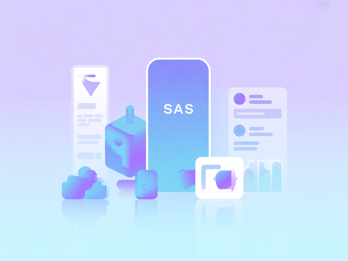 مجموعة أيقونات متجهية توضح موصلات السحابة لاستيعاب SaaS والمعرفة