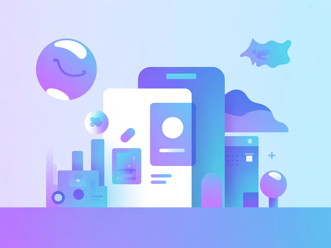 Vettoriale minimalista di IA che si integra con i segnalibri Raindrop.io