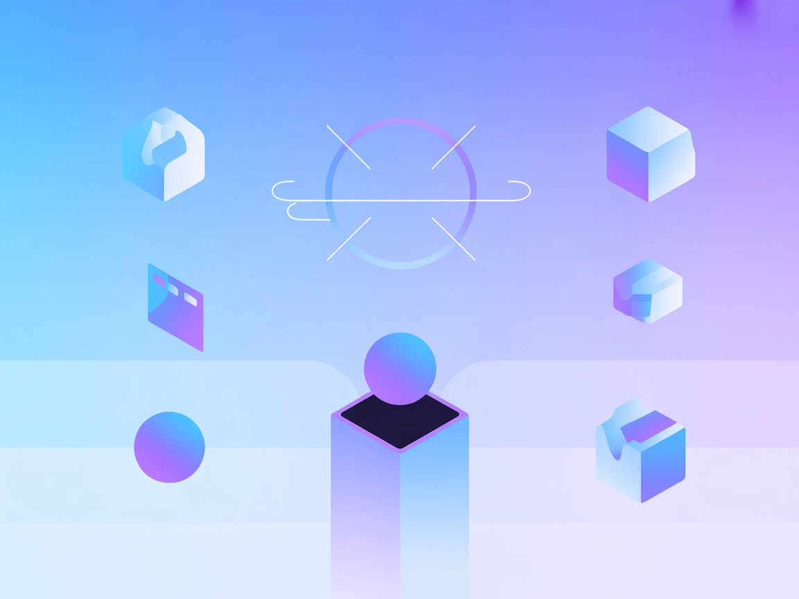 Minimalist SaaS vector with cloud and database icons