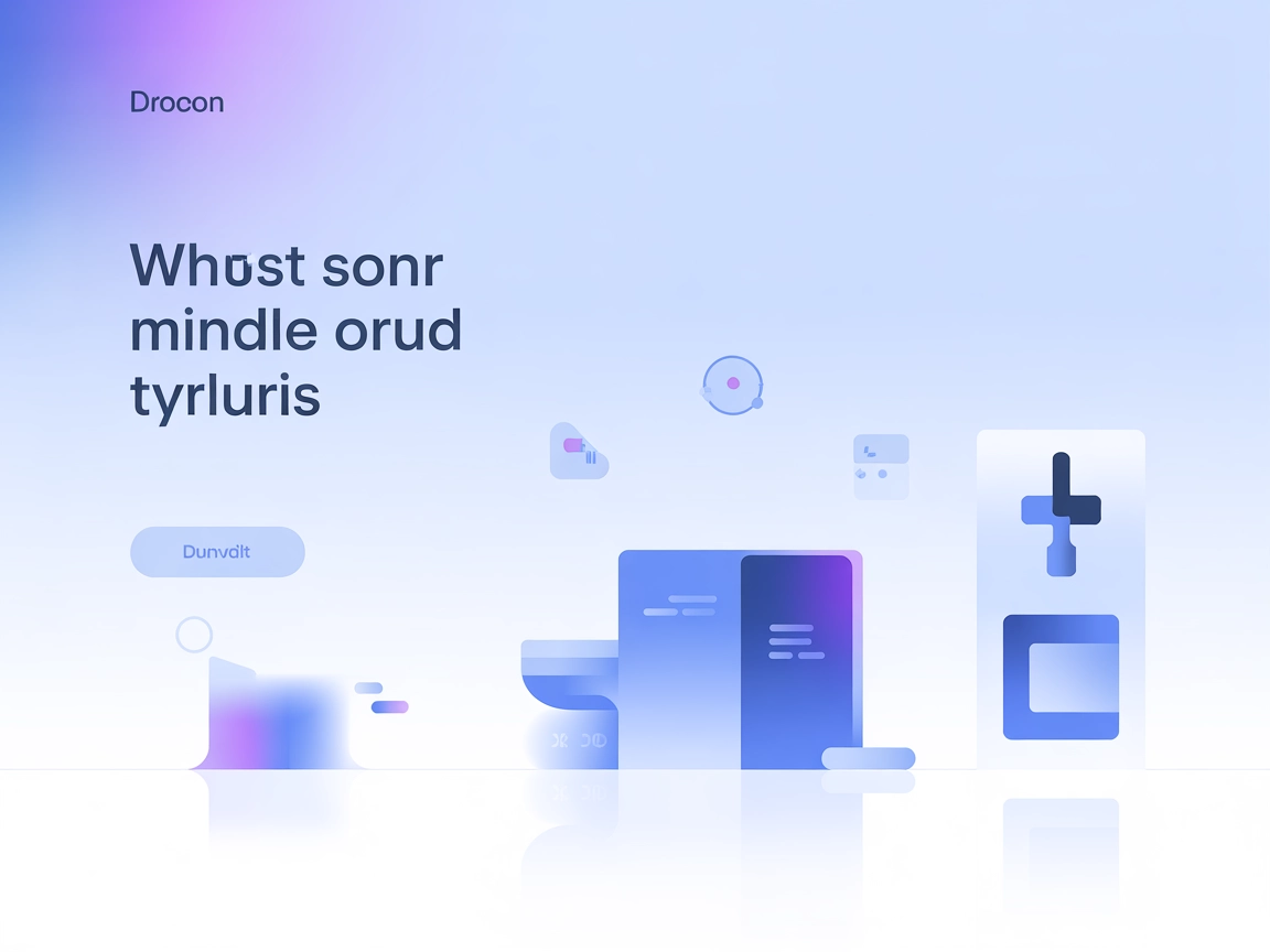 Minimalist configuration and setup illustration